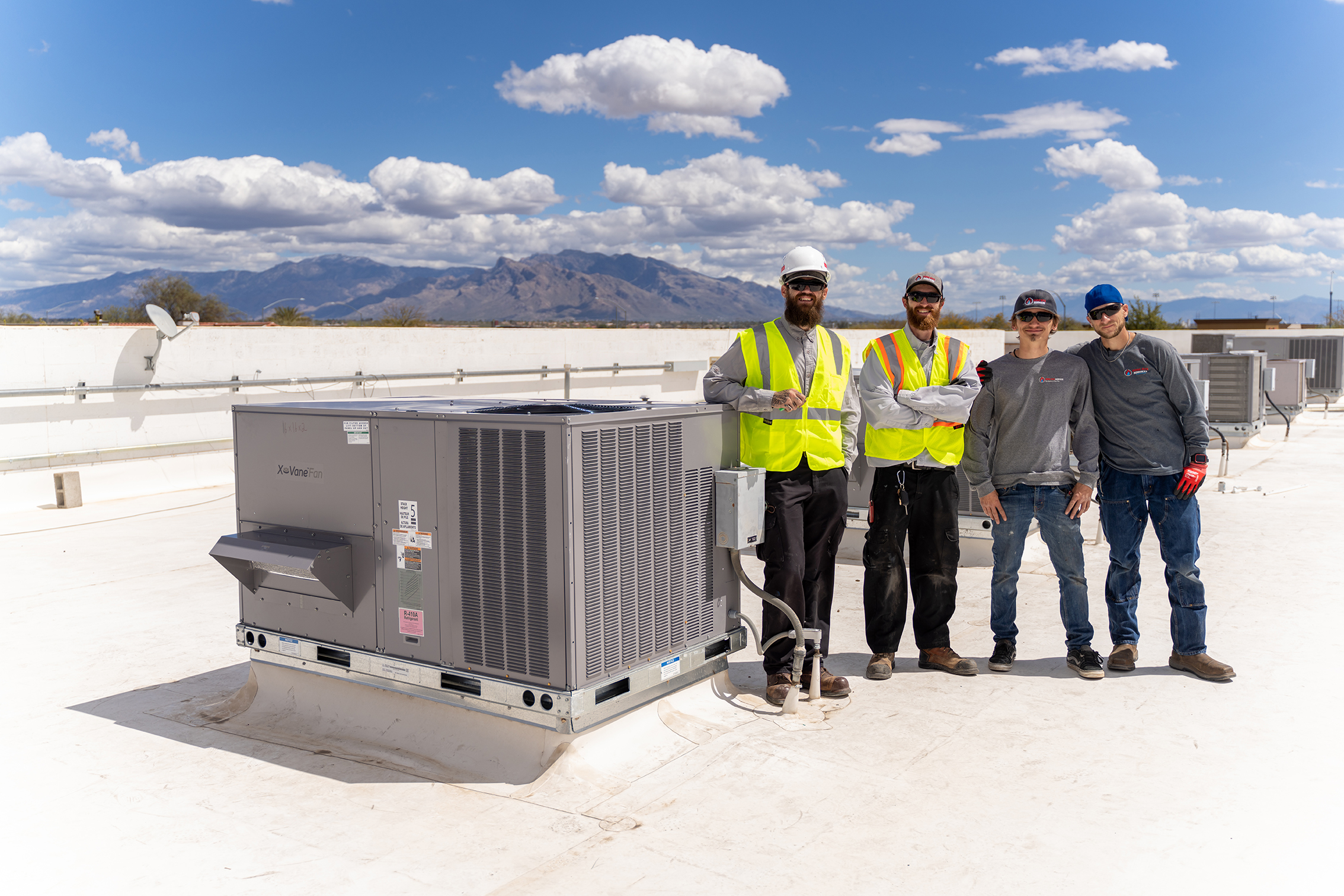 The Done Rite Services technician team in Tucson